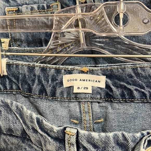NWT Good American Good Boy Jeans, Size 8. - Picture 8 of 10